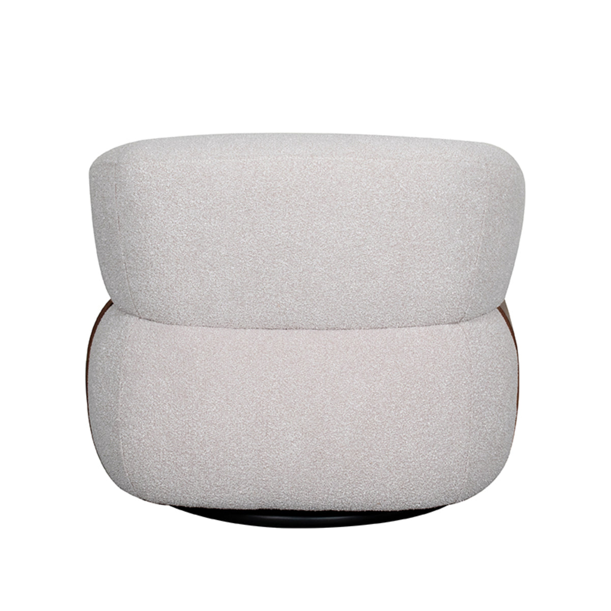 LABEL51 Fauteuil Valenza - Naturel - Boucle